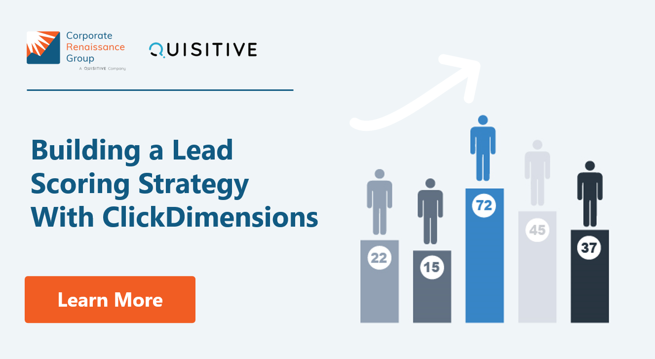Building a Lead Scoring Strategy with ClickDimensions CRGroup Blog